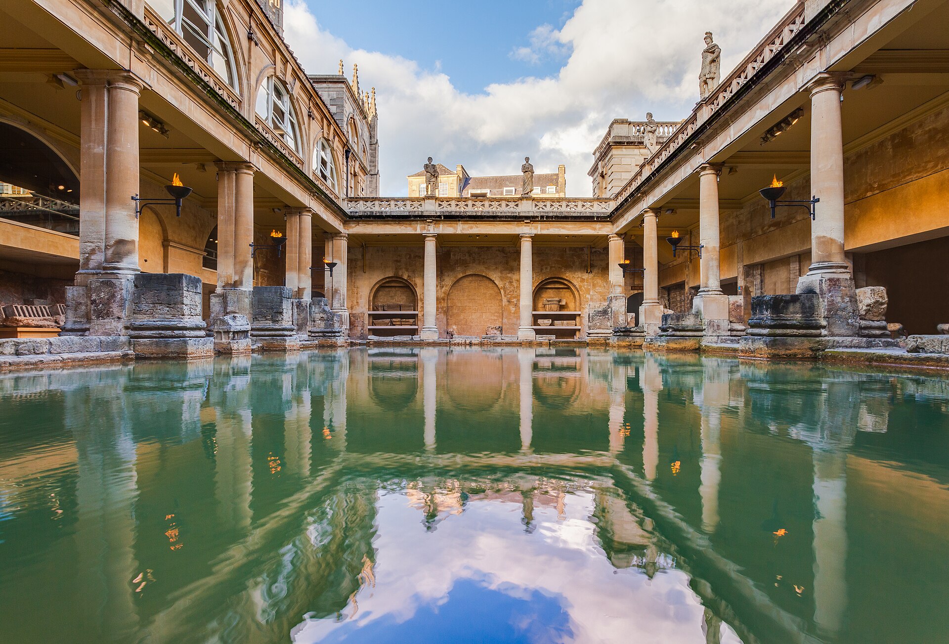 A well-preserved Roman Bath complex