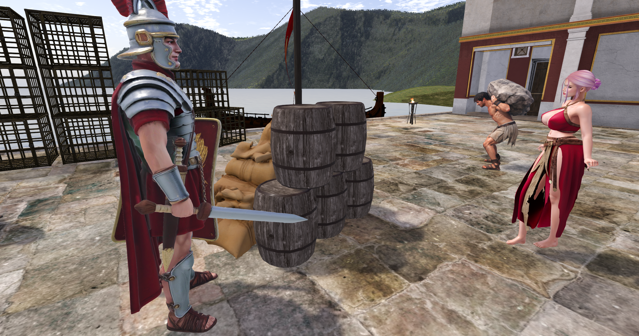 The Roman Export Docks