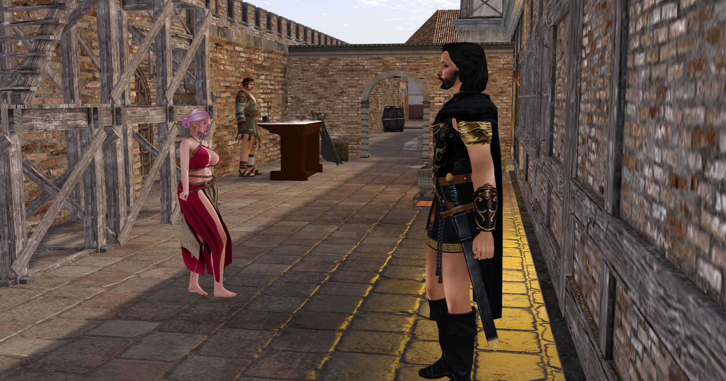 Gambling tables in Venusia Magna