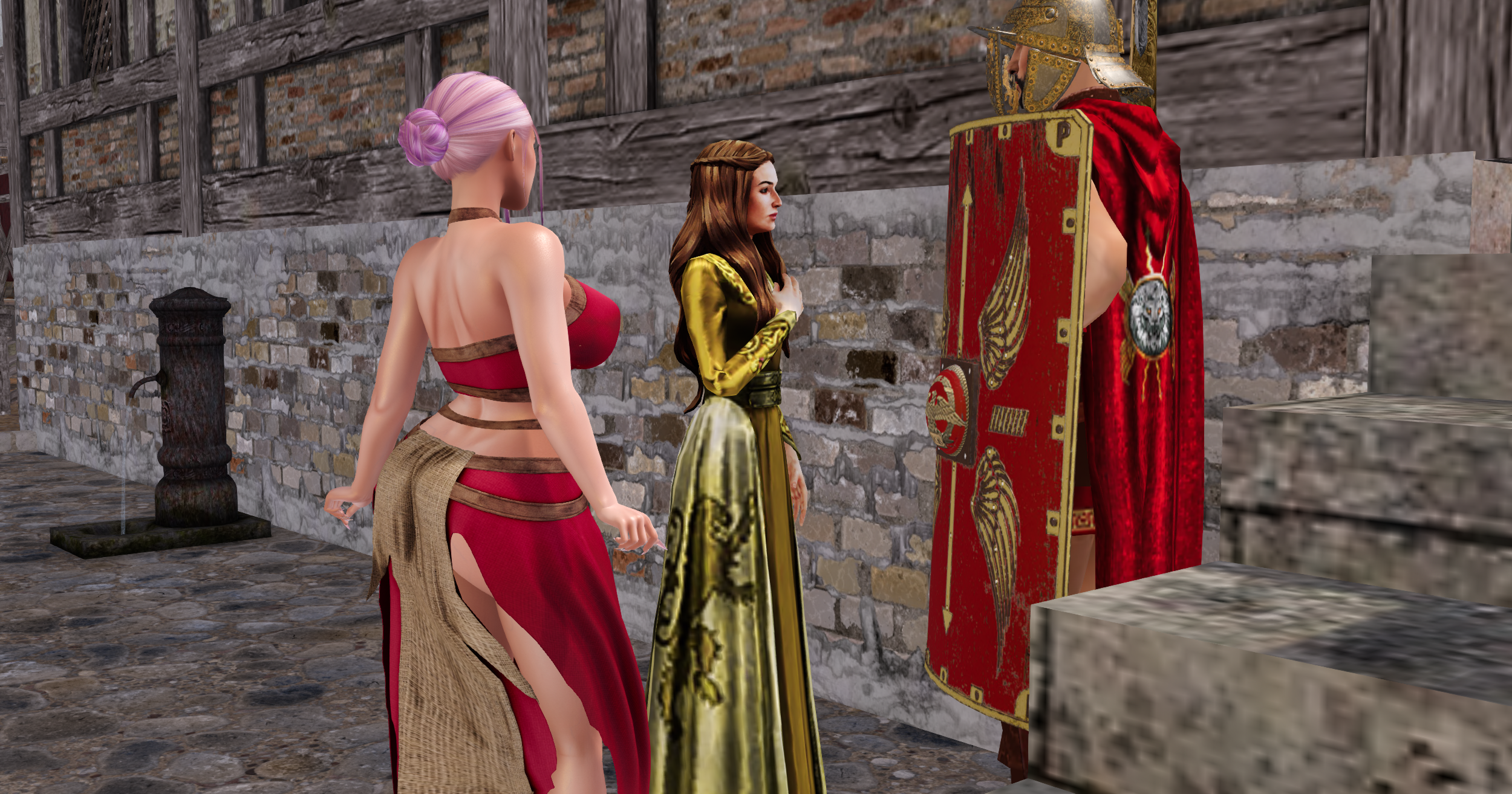 Interactive NPCs in the city streets